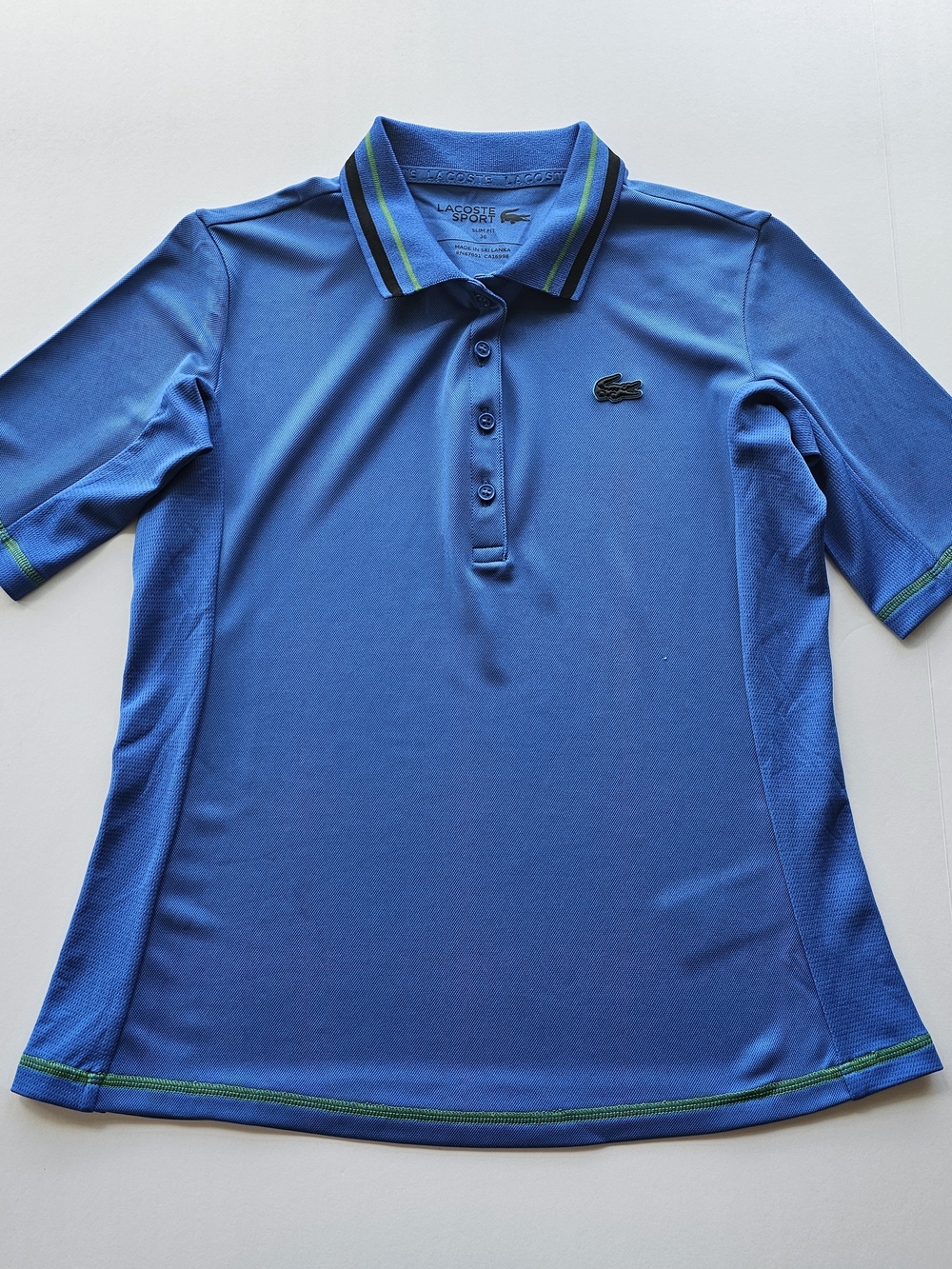 Lacoste Polo Performance Sport Slim Fit Ultra Dry Shirt Short Sleeve Shirt